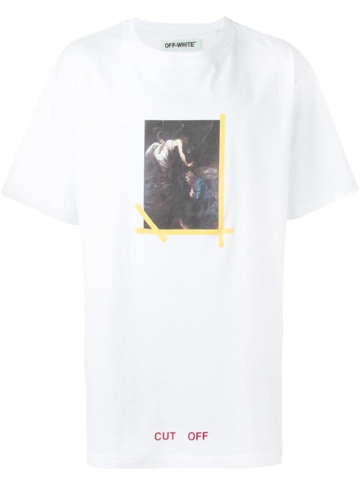Off-white Painting Print T-shirt