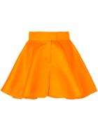 Talbot Runhof Nieve Shorts - Yellow & Orange