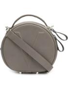 Valas Embossed V Tote, Women's, Grey