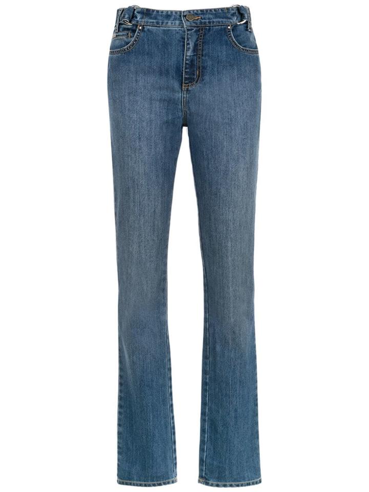 Tufi Duek Straight Fit Trousers - Blue