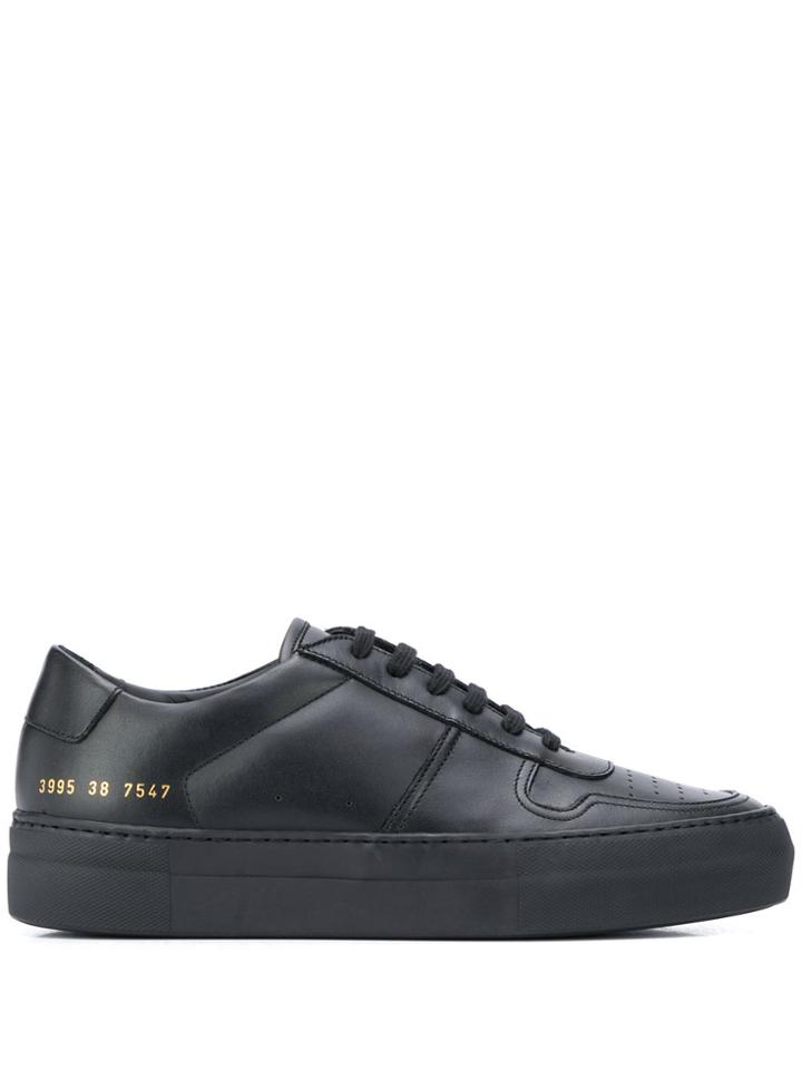 Common Projects Low-top Lace-up Sneakers - Black