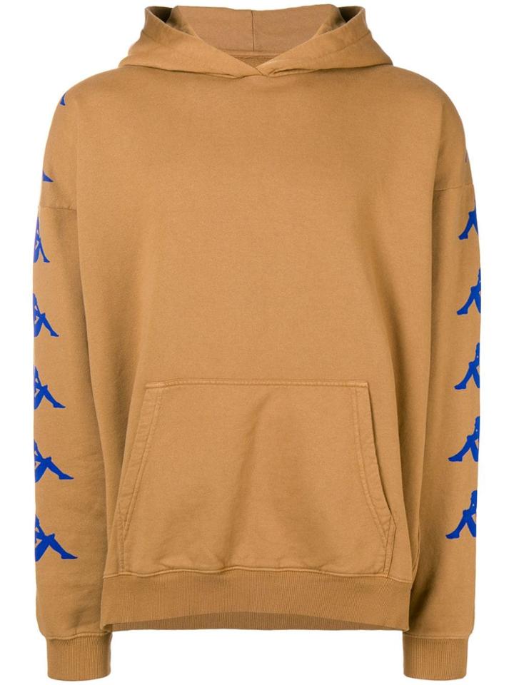 Kappa Logo Hoodie - Brown