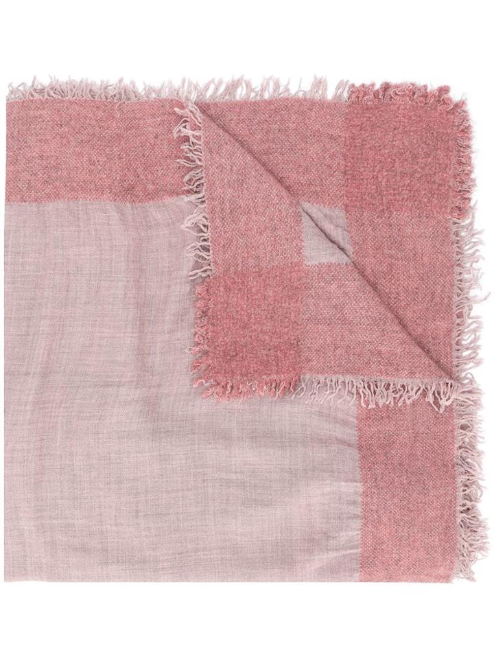 Faliero Sarti Maxi Scarf - Pink & Purple