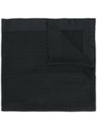 Salvatore Ferragamo Logo Detail Scarf - Black
