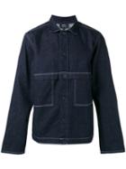 A.p.c. - Seaming Detail Denim Jacket - Men - Cotton - S, Blue, Cotton