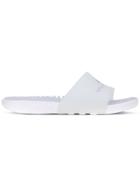 Adidas By Stella Mccartney Logo Print Slide Sandals - White