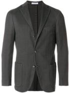 Boglioli Striped Slim-fit Suit Jacket - Black