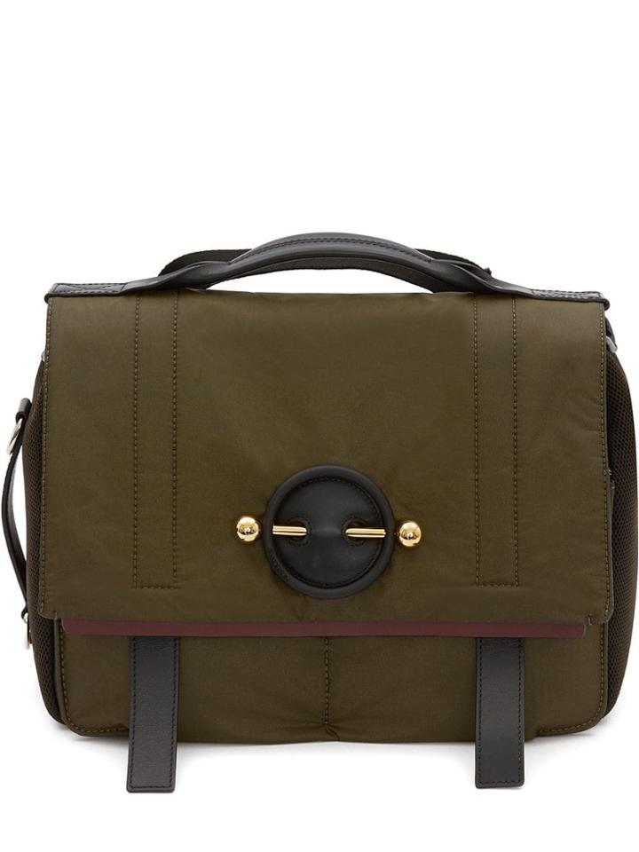 Jw Anderson Nylon Satchel - Green