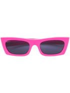 Retrosuperfuture Fred Square Frame Sunglasses - Pink & Purple