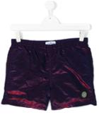 Stone Island Junior - Teen Swim Shorts - Kids - Polyamide/polyester - 14 Yrs, Pink/purple