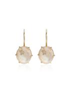 Andrea Fohrman Mini Galaxy Quartz Earrings - Gold