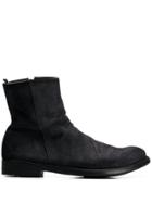 Officine Creative Distressed Ankle Boots - Black