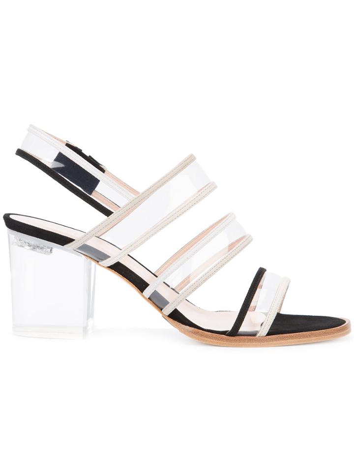 Ritch Erani Nyfc Transparent Strap Sandals - Black