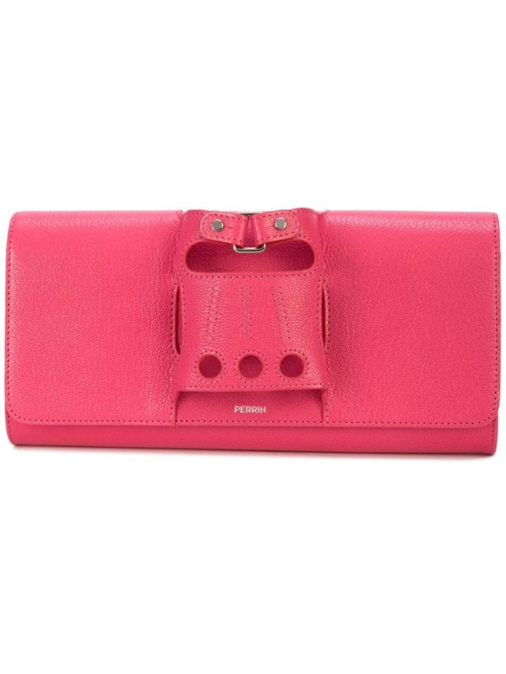 Perrin Paris Le Cabriolet Clutch - Pink