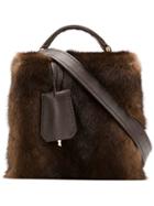 Natasha Zinko Mini Box Bag - Brown