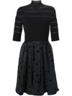 I'm Isola Marras Turtle Neck Flared Dress