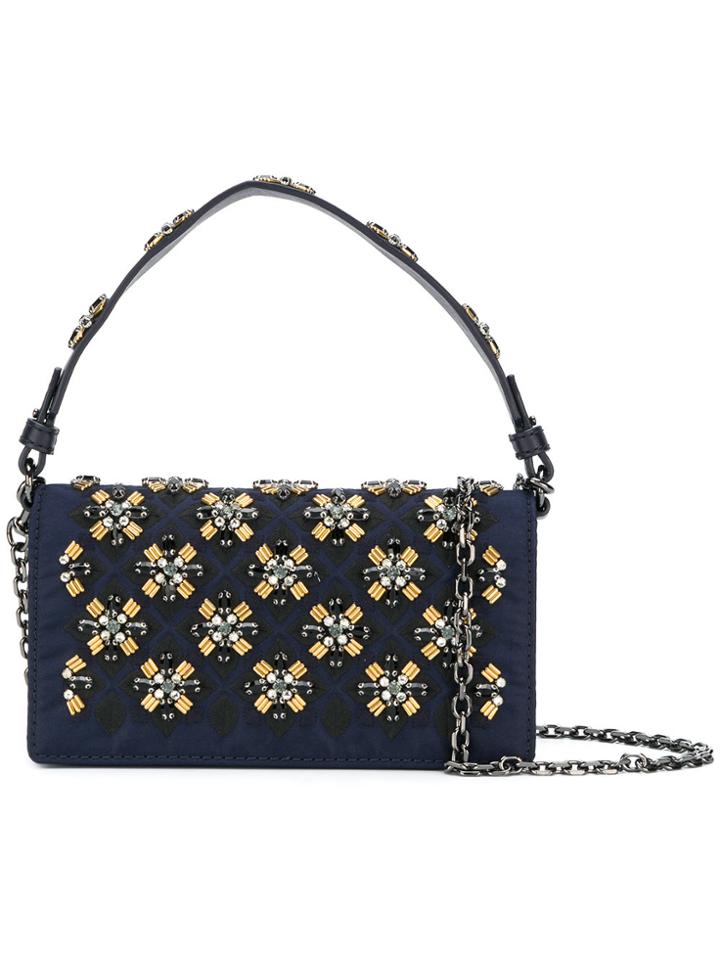 Tory Burch Cleo Shoulder Bag - Blue