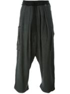Lost & Found Ria Dunn Wide Fit 'pleated' Drop-crotch Trousers