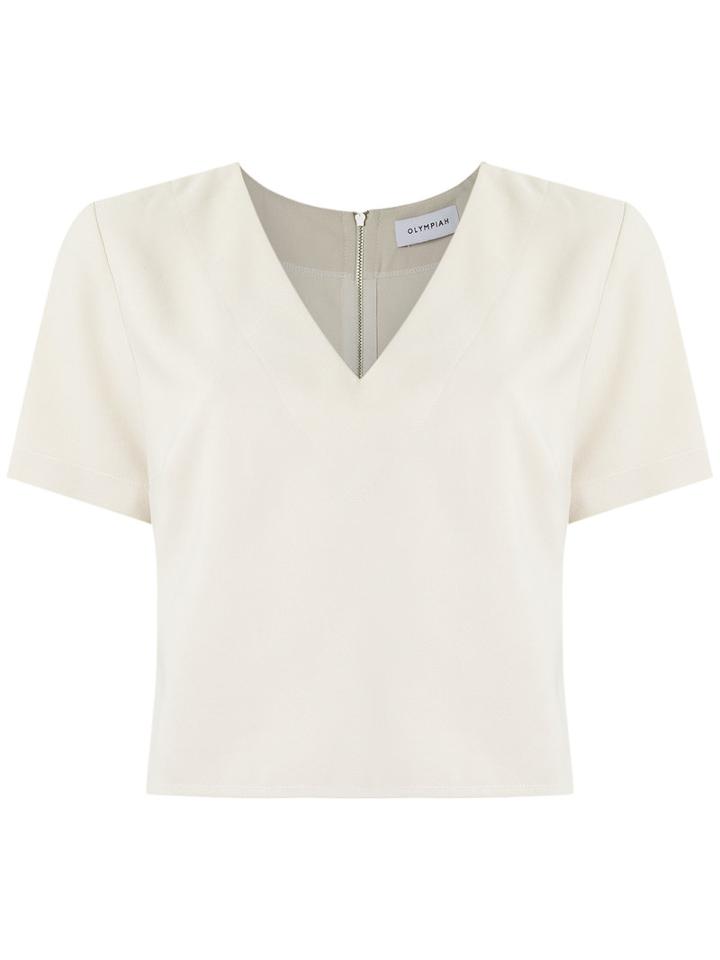 Olympiah - Top Cropped - Women - Polyester/spandex/elastane - 36, Nude/neutrals, Polyester/spandex/elastane
