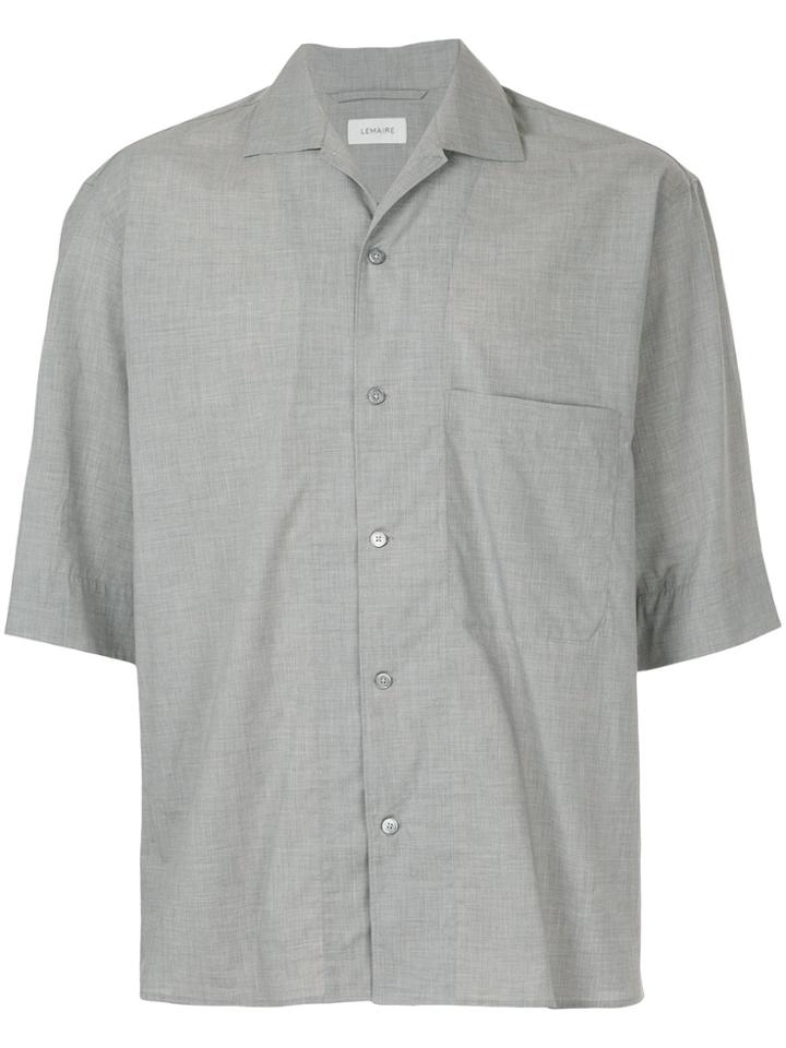 Lemaire Short Sleeve Shirt - Grey