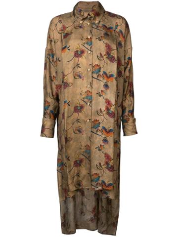 Uma Wang Uma Wang Uw5021uw022 Tan Fantasy Viscose/cupro - Brown