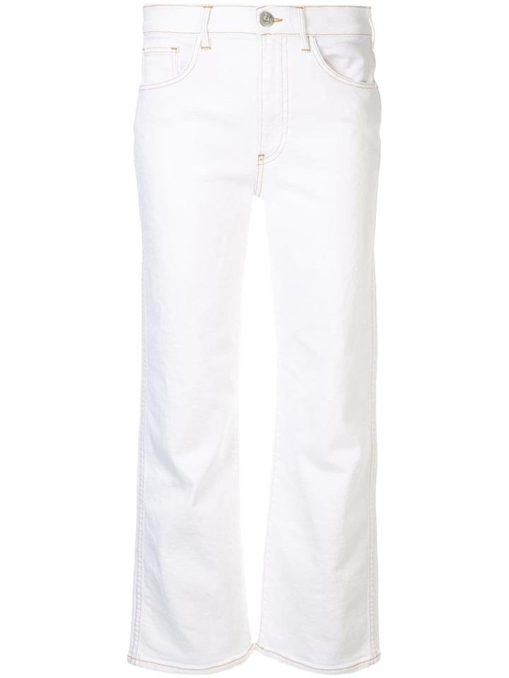 3x1 Straight-leg Jeans - White