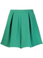 L'autre Chose Pleated Shorts - Green