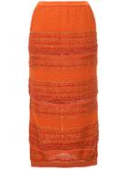 Coohem Knitted Skirt - Yellow & Orange