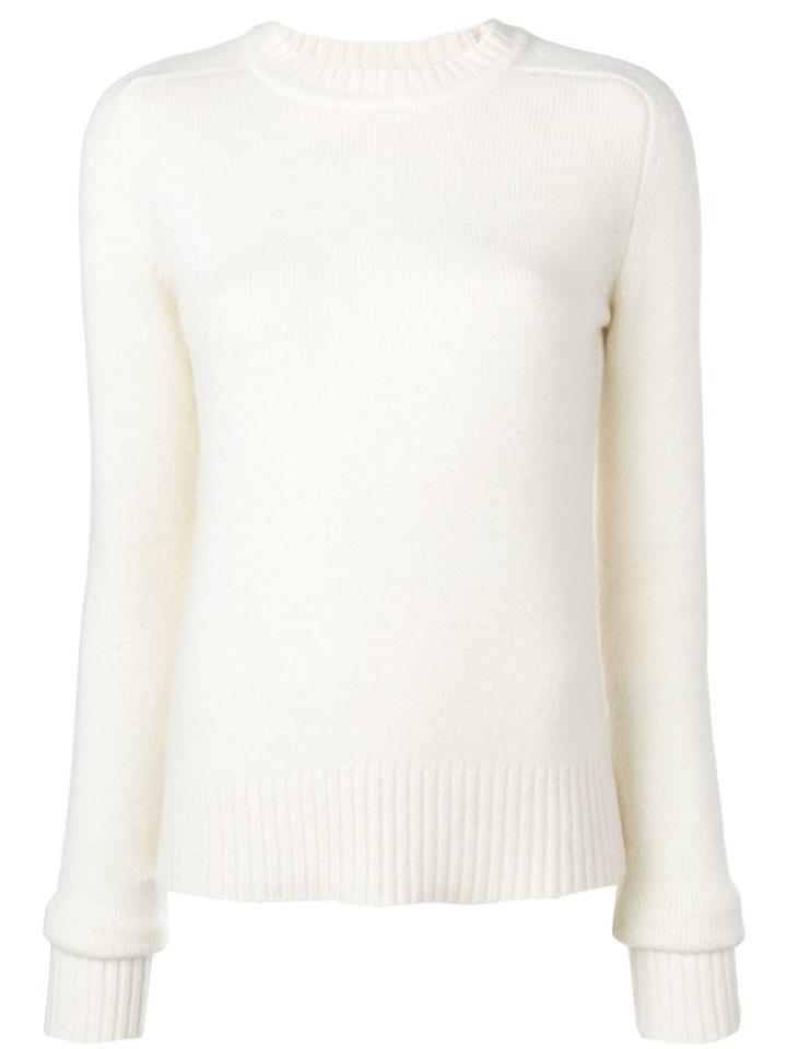 Extreme Cashmere Crew Neck Jumper - White
