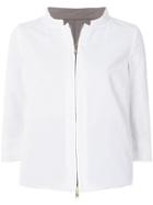 Herno Stand Up Collar Jacket - White