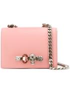 Alexander Mcqueen Knuckle Crossbody Bag - Pink