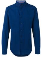 Button-up Shirt - Men - Cotton - 41, Blue, Cotton, Paul & Shark