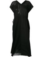 Mauro Grifoni Loose Fit Dress - Black