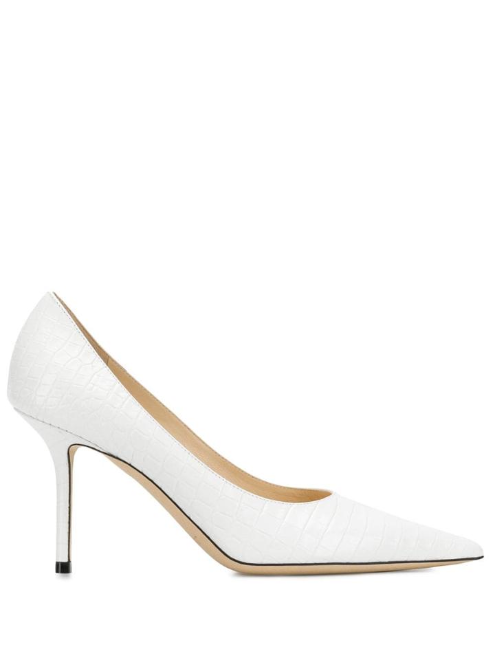 Jimmy Choo Love 85 Pumps - White