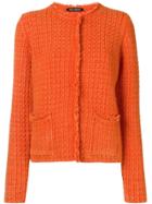 Iris Von Arnim Knitted Jacket - Orange