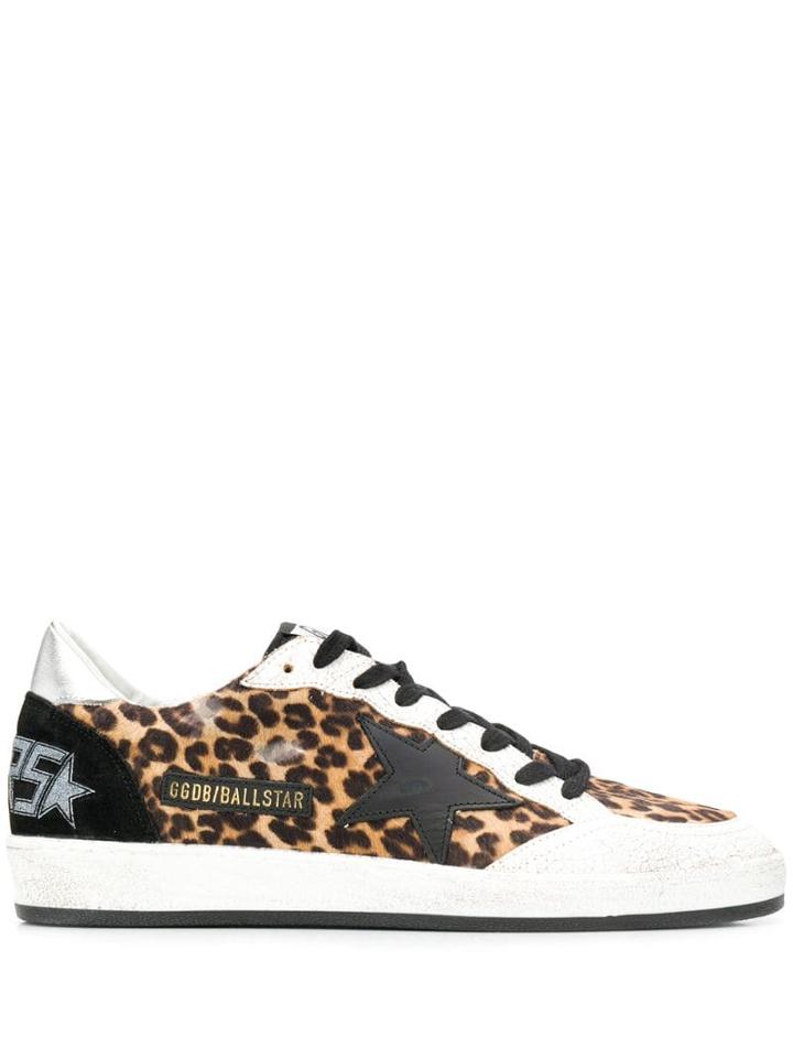 Golden Goose Ballstar Sneakers - Brown