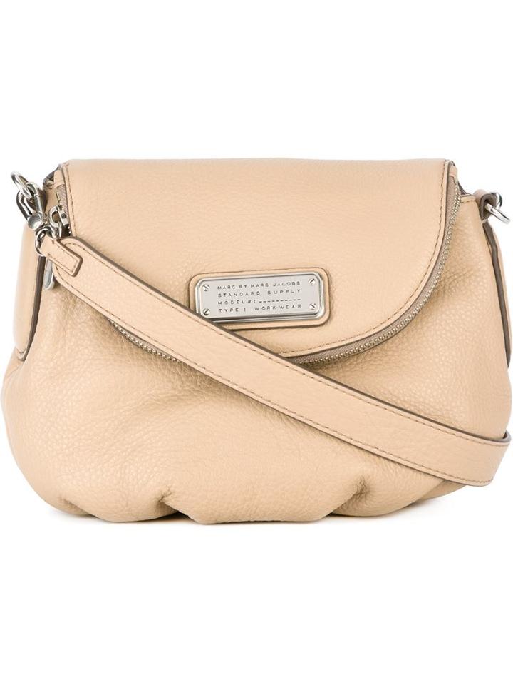 Marc By Marc Jacobs New Q Mini Natasha Crossbody Bag, Women's, Nude/neutrals, Calf Leather