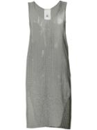 Lost & Found Ria Dunn Mesh Tank Top, Women's, Size: Xs, Grey, Cotton/spandex/elastane