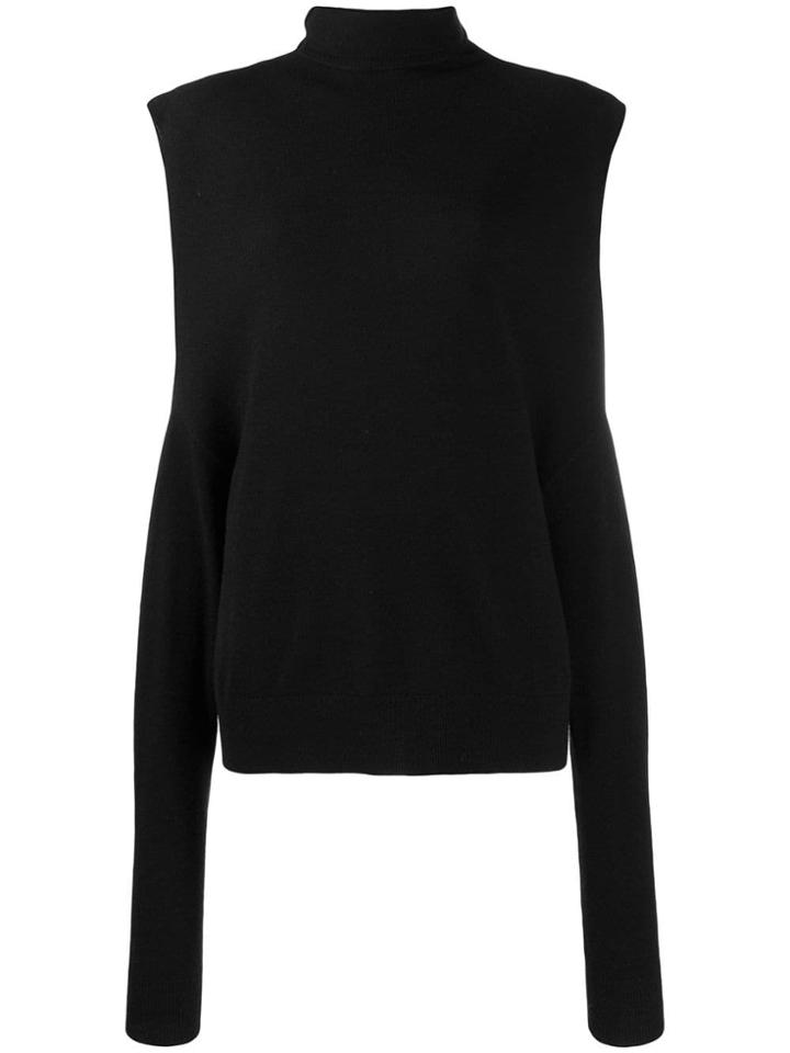 Dorothee Schumacher Roll-neck Knitted Sweater - Black