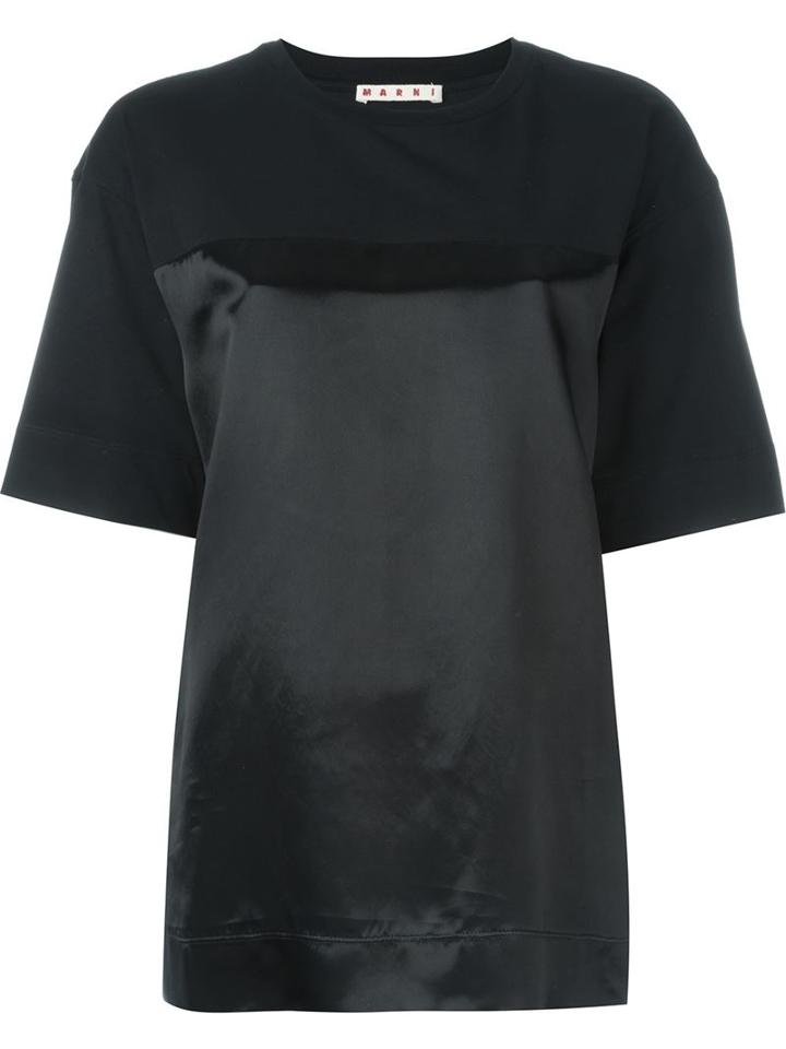 Marni Bi-material T-shirt