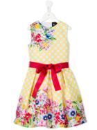 Love Made Love Polka Dot Dress, Girl's, Size: 7 Yrs, Yellow