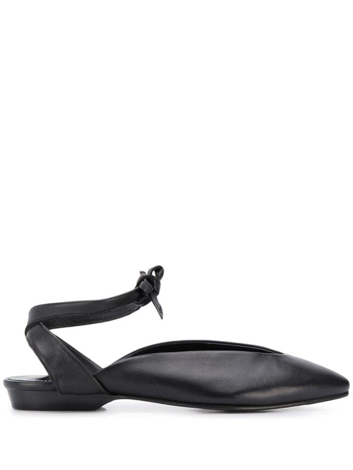 Kenzo Jyll Flat Ballerina Shoe - Black
