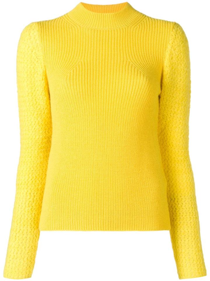 See By Chloé Knitted Sweater - Yellow & Orange