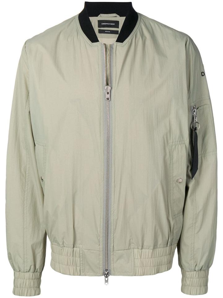 Odeur Lightweight Bomber Jacket - Green