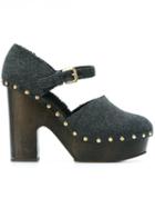 L'autre Chose Ankle Strap Clogs