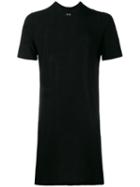 Rick Owens Long T-shirt, Men's, Size: Xs, Black, Viscose/silk
