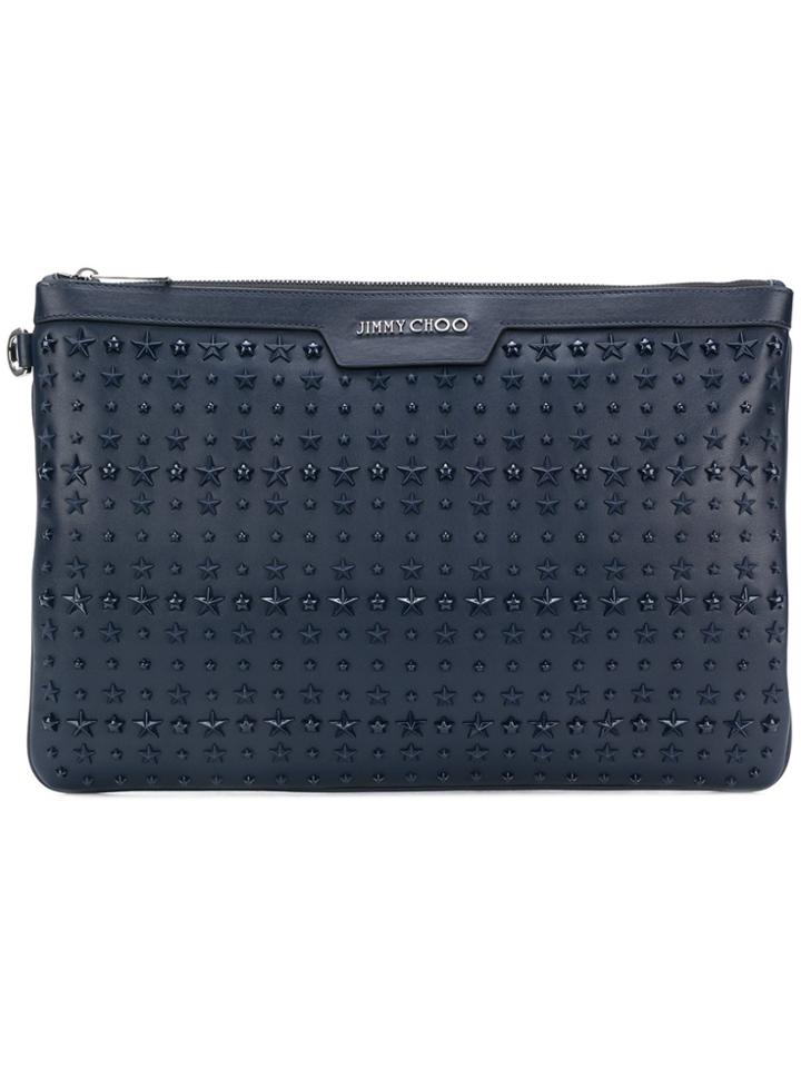 Jimmy Choo Derek Clutch - Blue