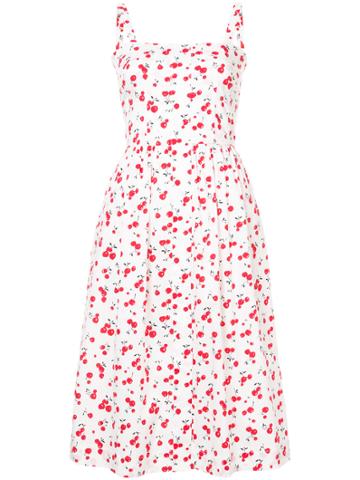 Harley Viera Newton Cherry Laura Dress - White