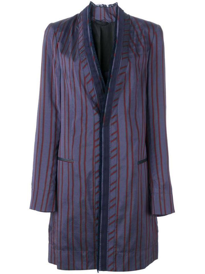 A.f.vandevorst '161 Decaye' Striped Coat