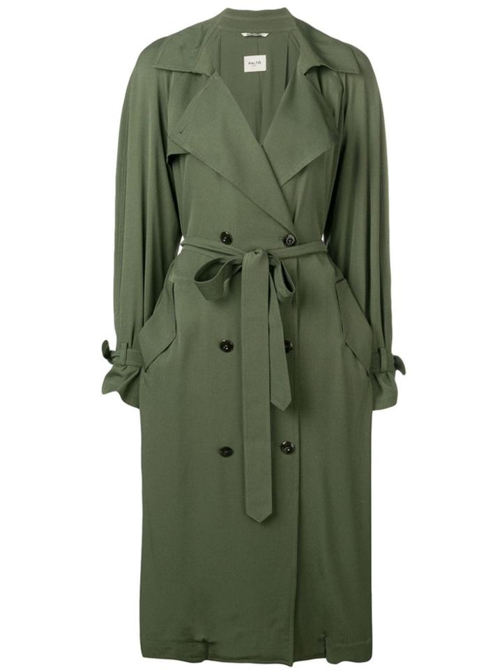 Paltò Trench Coat - Green